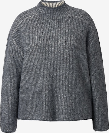 Ulla Popken Sweater in Grey: front