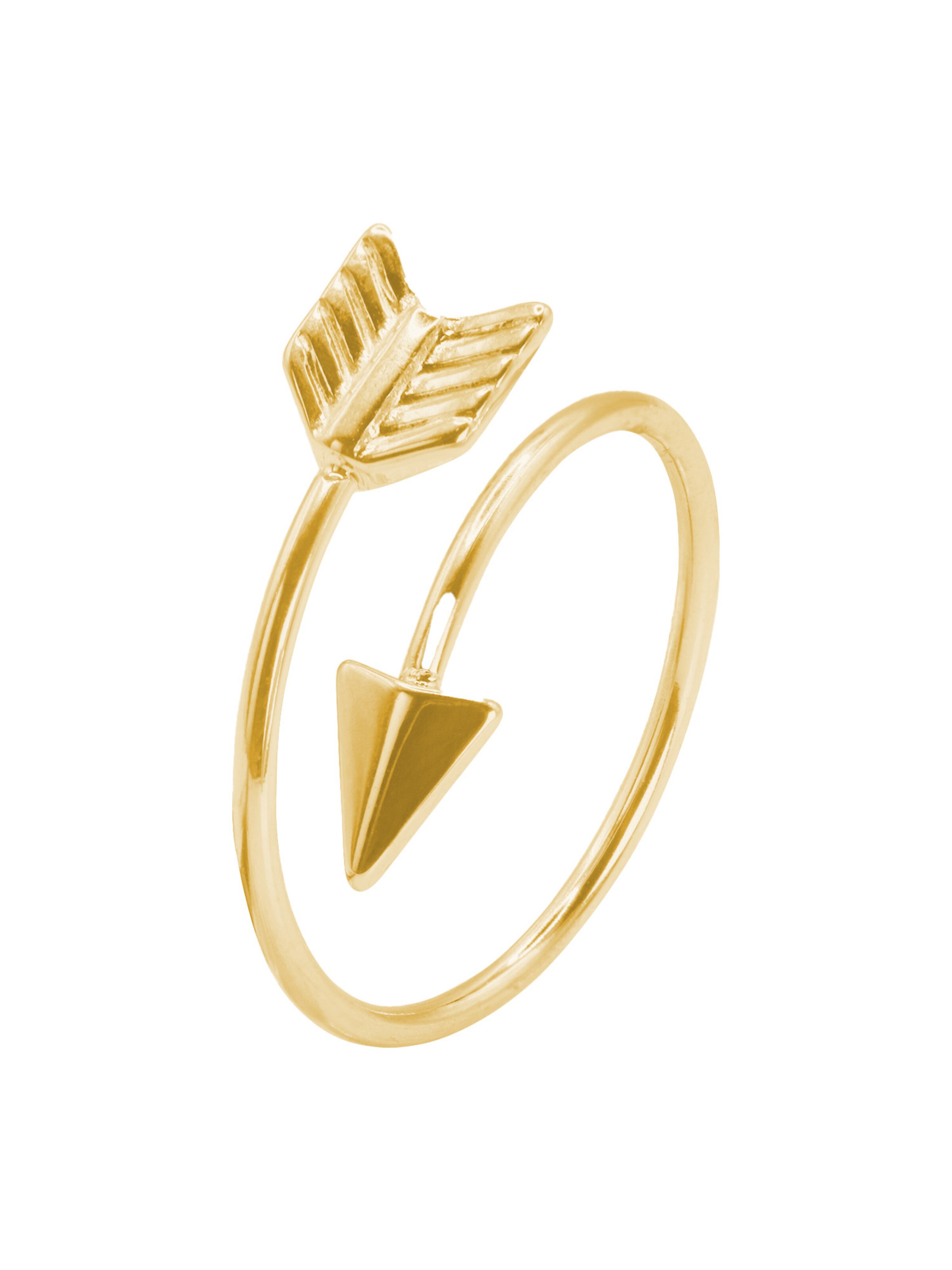 Heideman Ring in Gold: Vorderseite