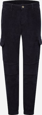 Pantalon cargo Urban Classics en bleu : devant