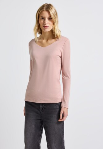 STREET ONE Shirt in Pink: front