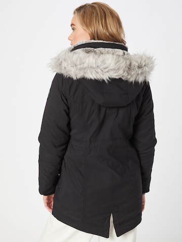HOLLISTER Átmeneti parka - fekete