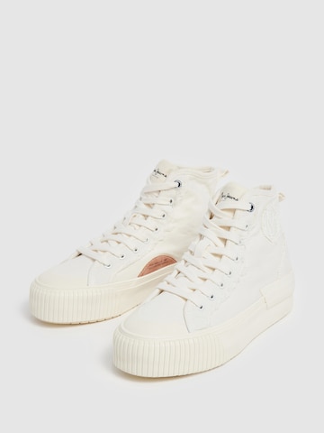 Pepe Jeans High-Top Sneakers in White