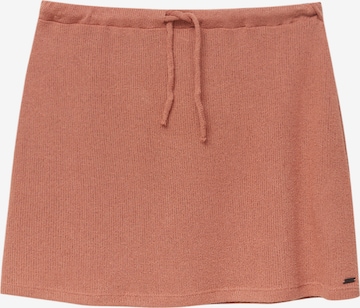 Pull&Bear Skirt in Orange: front