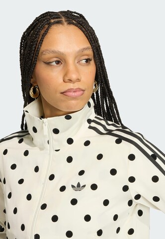 Veste de survêtement ADIDAS ORIGINALS en blanc