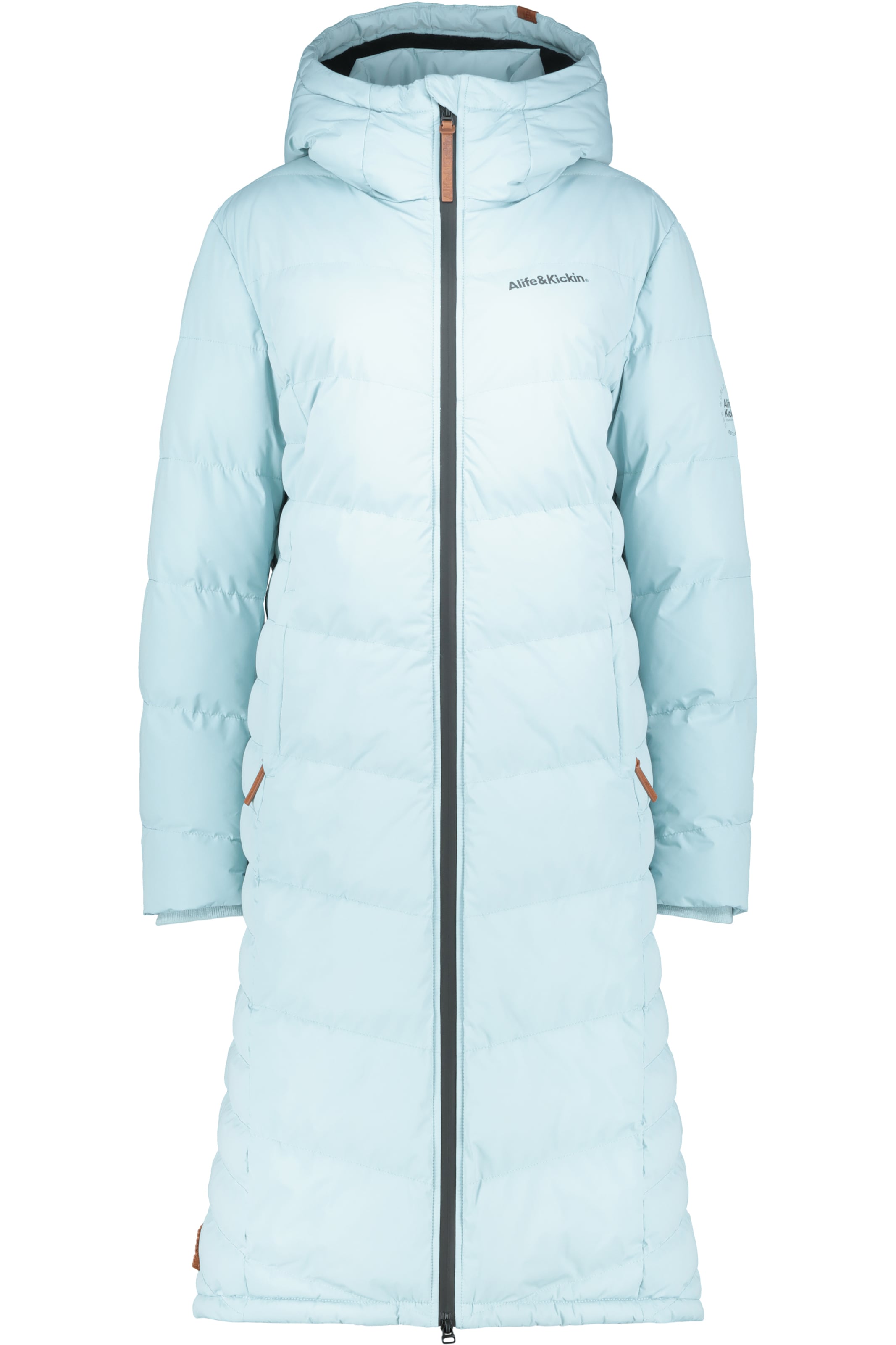 Alife and Kickin Alife and Kickin Wintermantel 'Amalia' in Schwarz