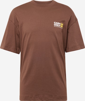 JACK & JONES Shirt 'BAXTER' in Brown: front