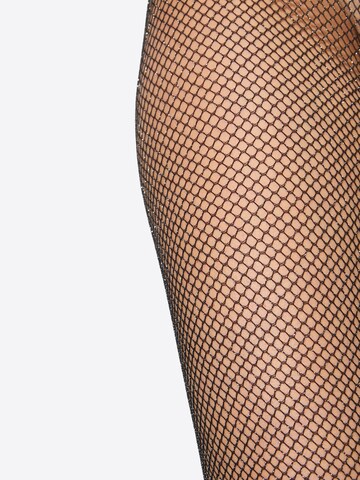 Collants ' Glitzer Netzstrumpfhose ' Nur Die en noir