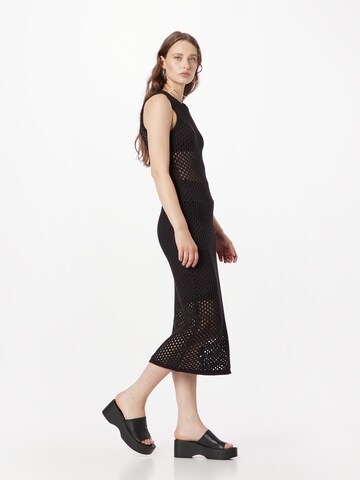 Monki Knit dress in Black