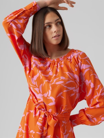 VERO MODA Mekko 'Inge' värissä oranssi