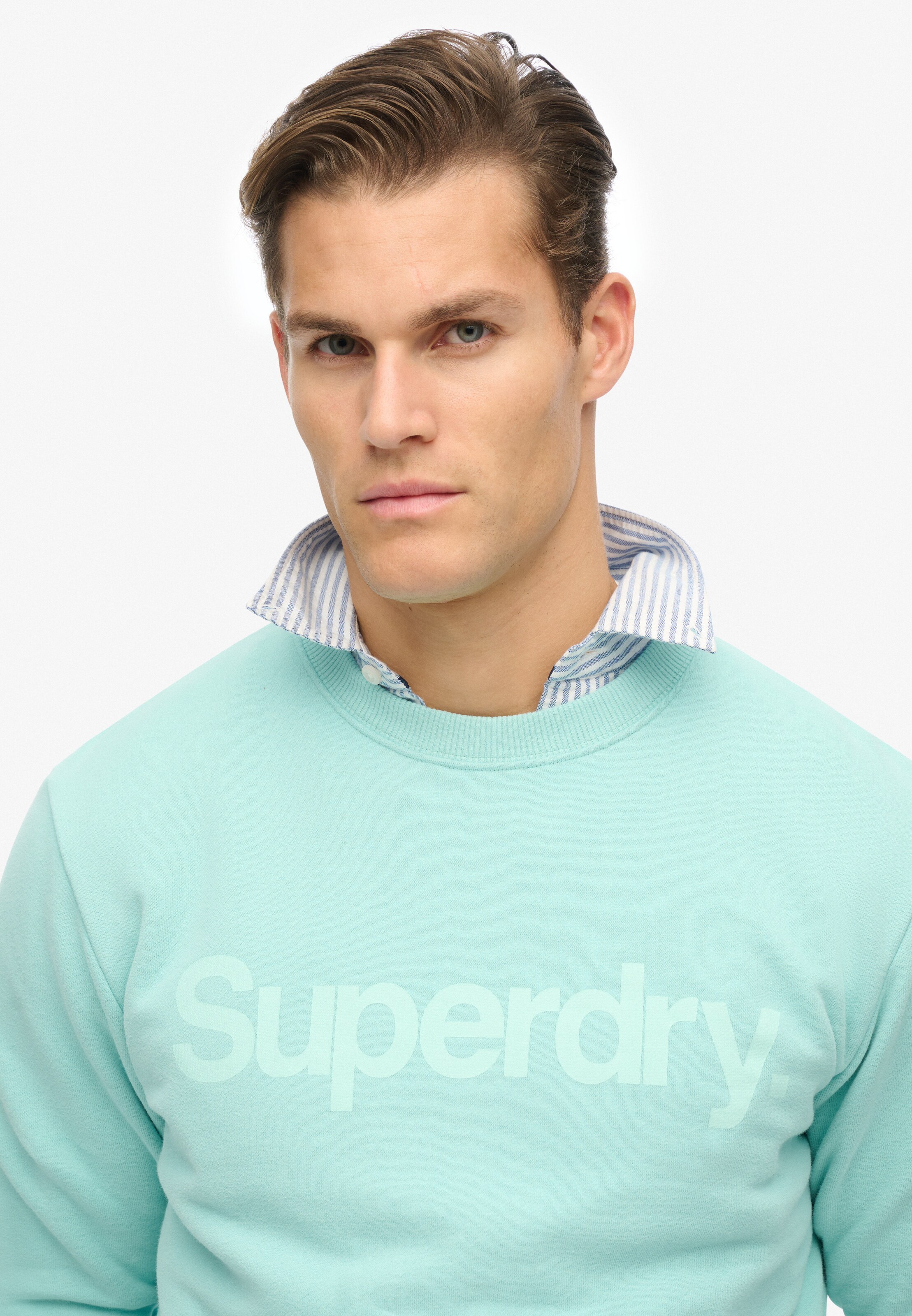 Superdry Sweatshirt in Grün