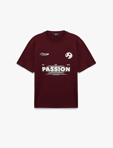 Koton T-Shirt in Rot: Vorderseite