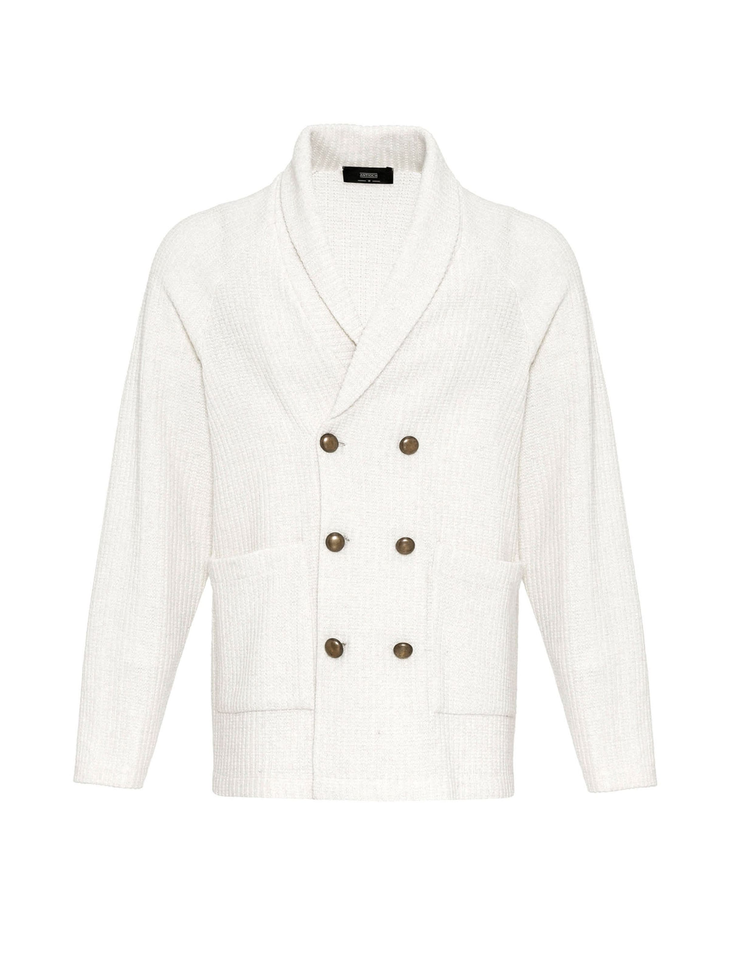 Antioch Πλεκτή ζακέτα σε μπεζ: μπροστά