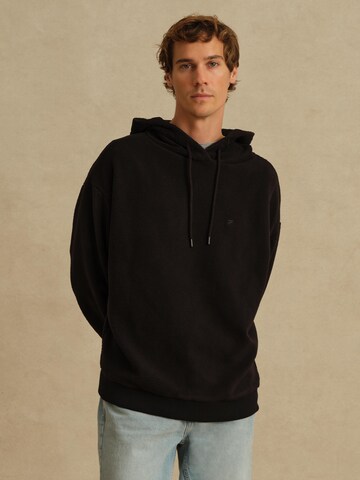 Felpa 'Kerem' di DAN FOX APPAREL in nero: frontale