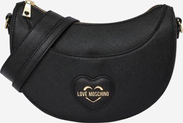 Love Moschino Чанта с презрамки 'SWEET HEART' в черно