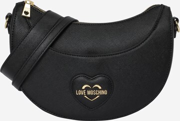 Love Moschino Torba za čez ramo 'SWEET HEART' | črna barva