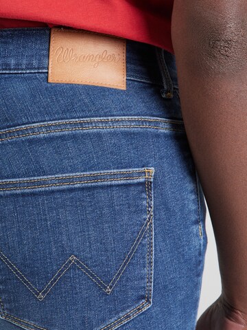 WRANGLER Slimfit Jeans in Blau