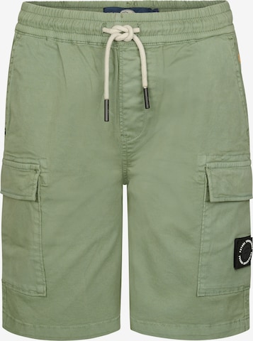 Petrol Industries Regular Broek in Groen: voorkant