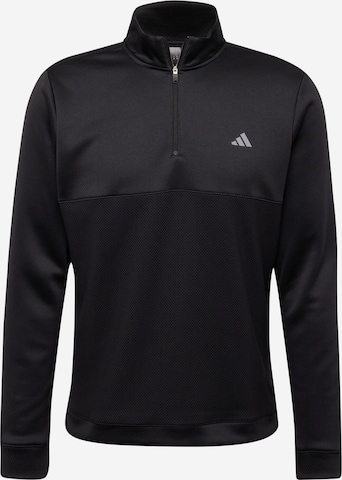 ADIDAS GOLF - Camiseta deportiva en negro: frente
