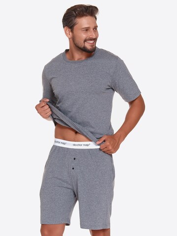 Doctor nap Short Pajamas 'Doctor Nap' in Grey