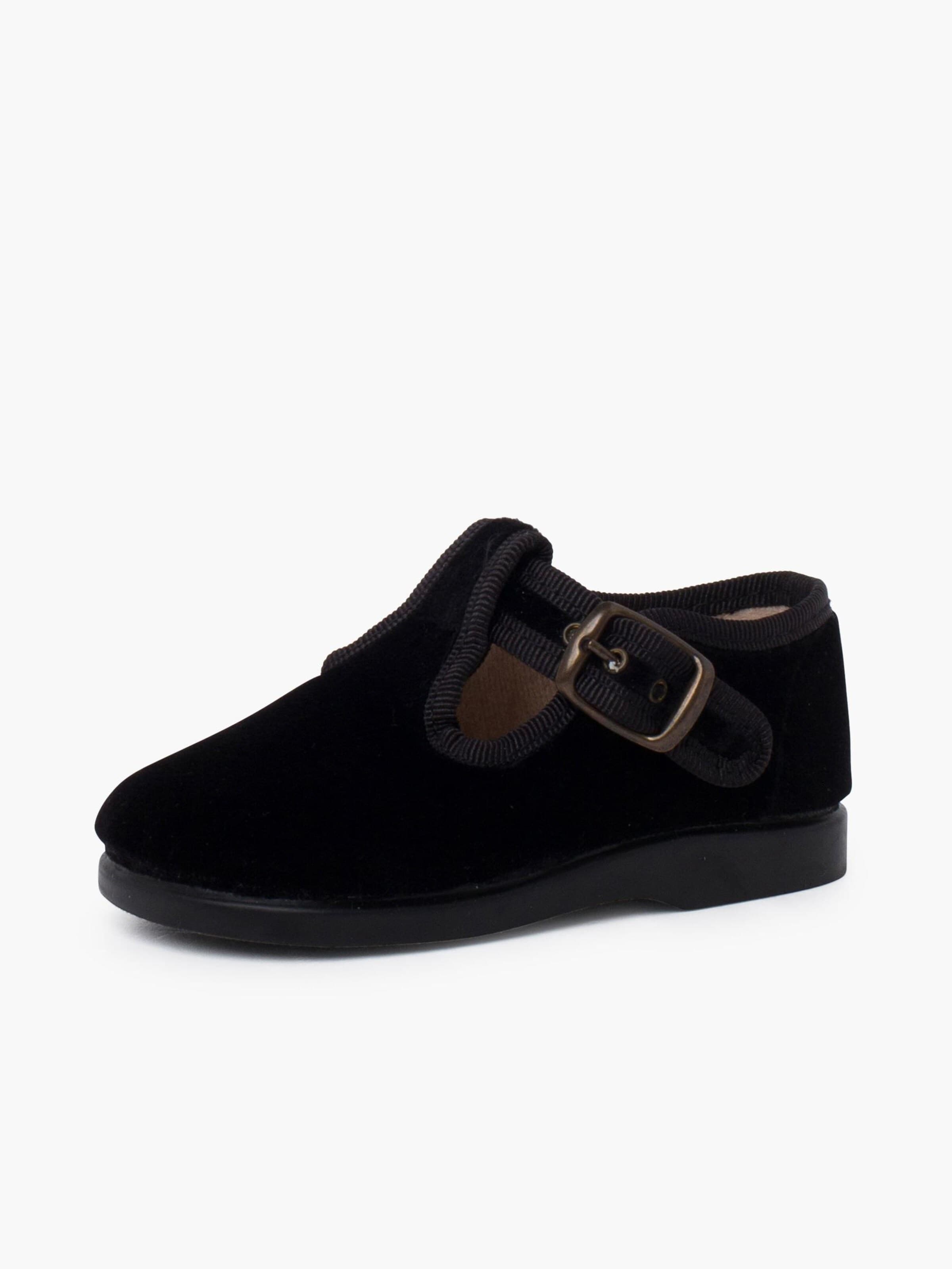 Pisamonas Buty dziecięce w kolorze czarny: przód