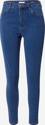 QS Skinny Jeans i blå: forside