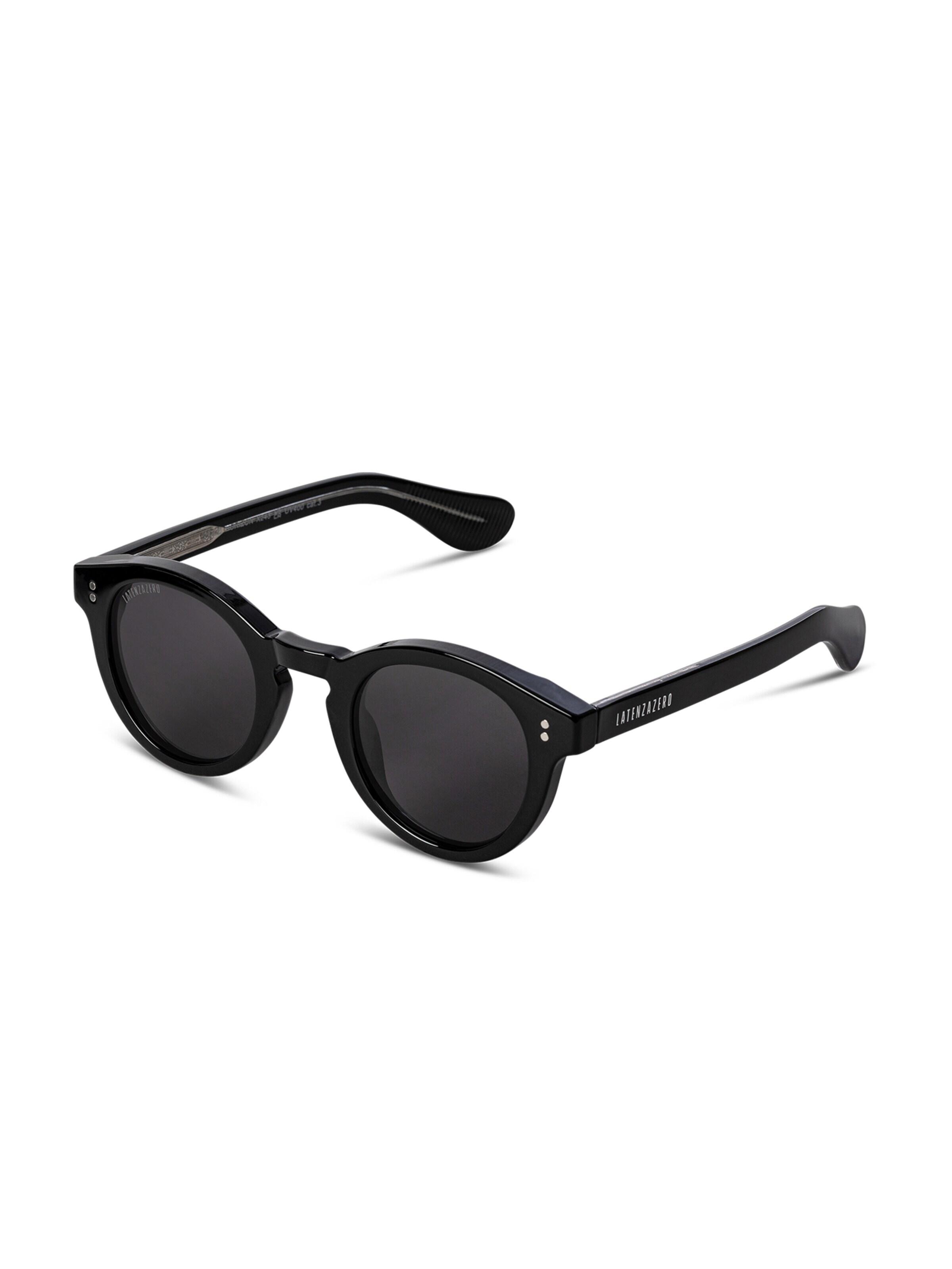 LatenzaZero Sonnenbrille 'Horizon Sun' in Schwarz: Vorderseite