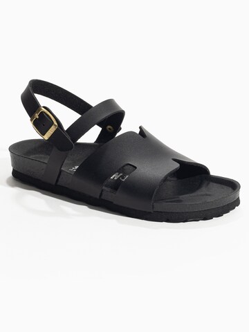 Bayton Sandal 'WARHOL' i svart