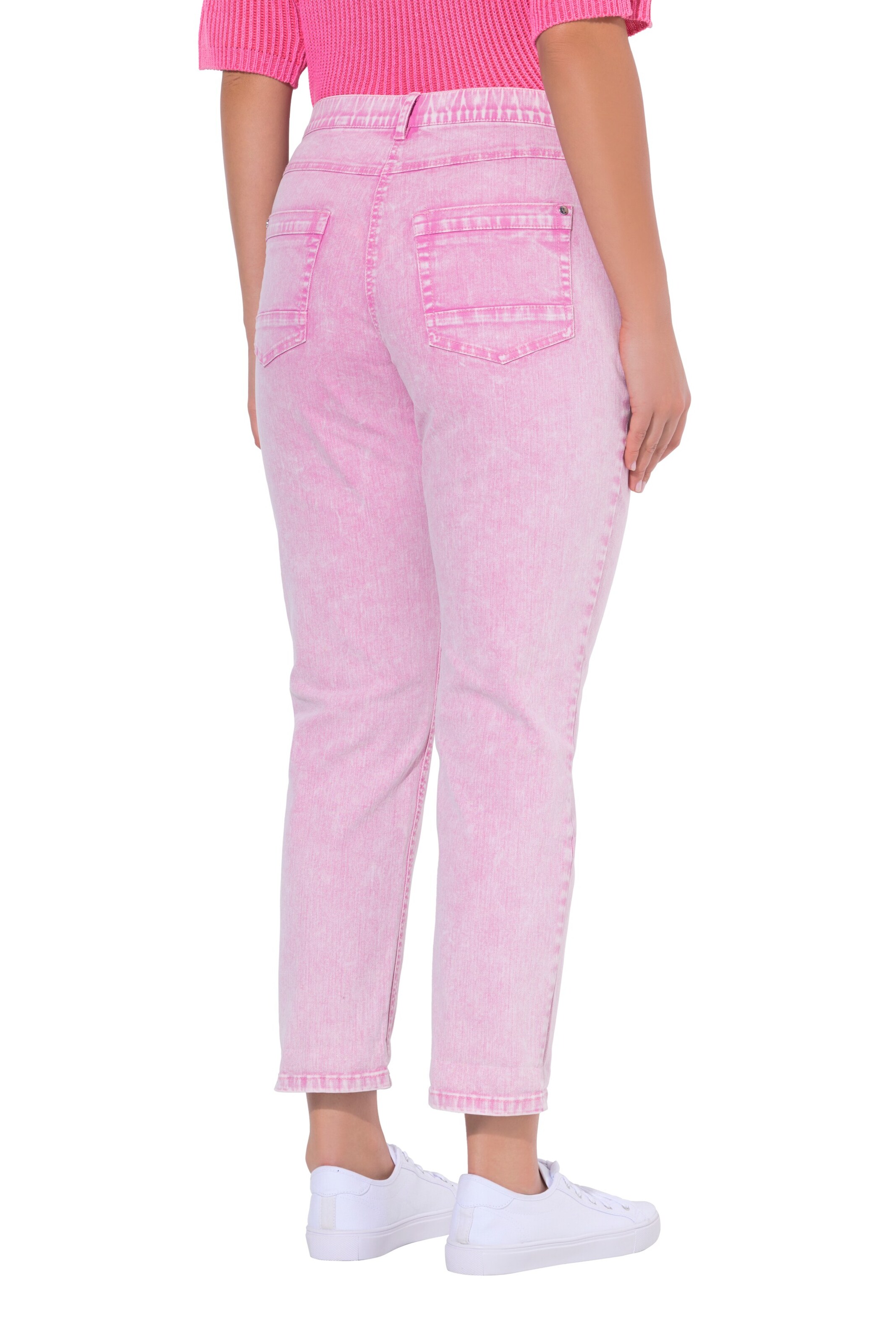 Ulla Popken Skinny Jeans in Pink