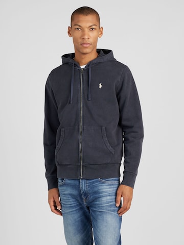 Polo Ralph Lauren Sweatjacke in Blau: predná strana