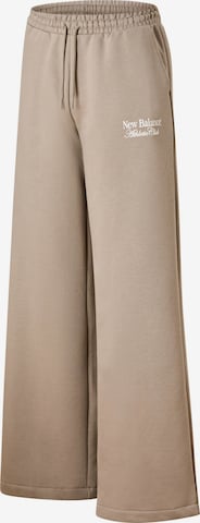 Pantalon new balance en marron : devant