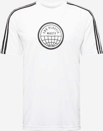 ADIDAS PERFORMANCE Performance Shirt in White: front