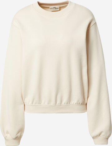 A LOT LESS Sweatshirt 'Haven' in White: front