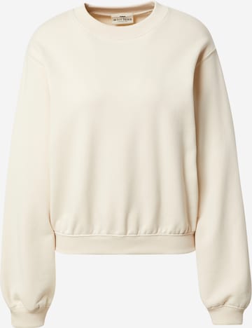 Sweat-shirt 'Haven' A LOT LESS en blanc : devant