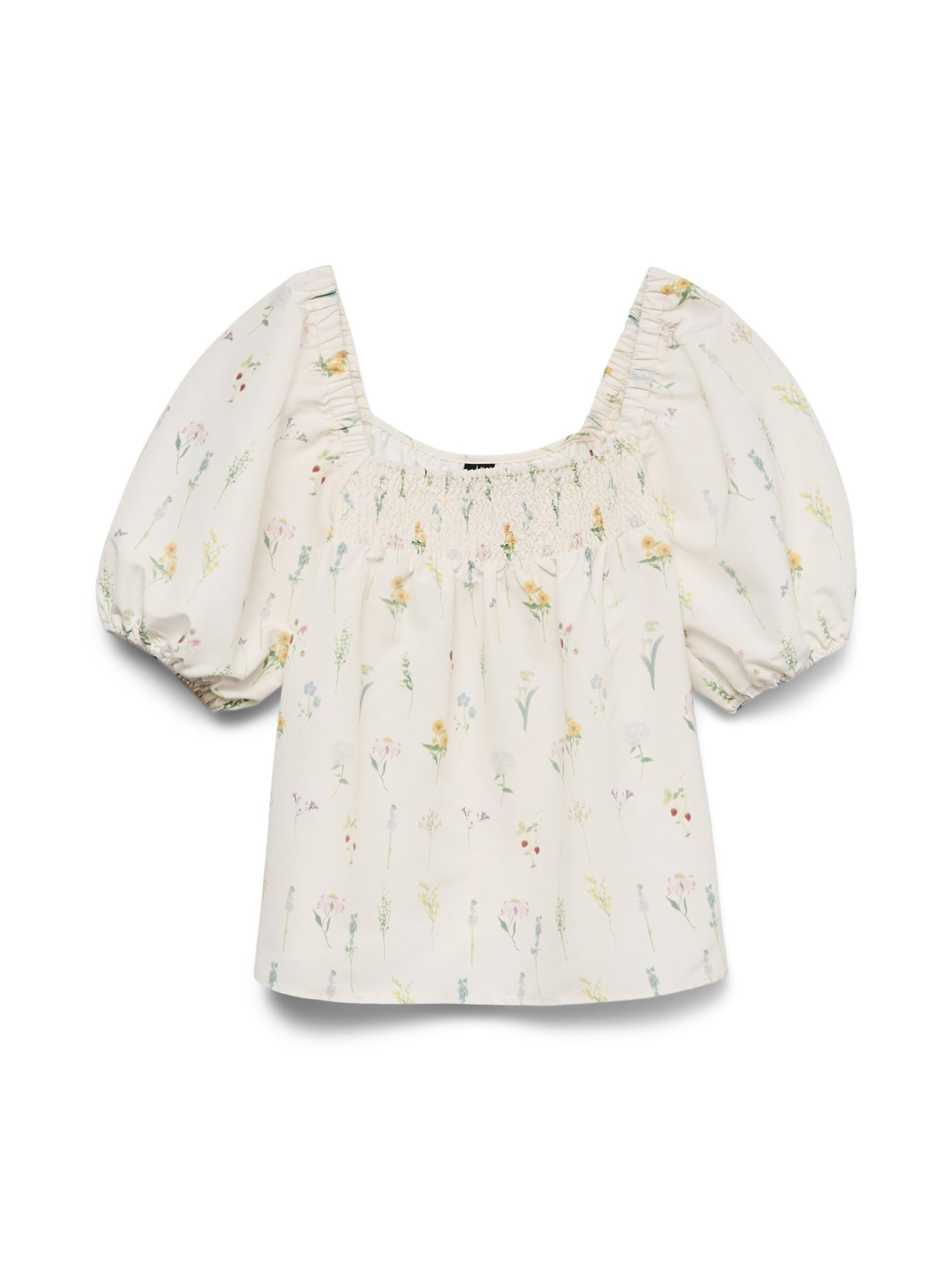 VERO MODA Shirt 'VMNicola' in White: front