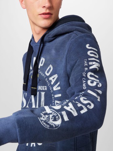 CAMP DAVID Sweatshirt in Blue