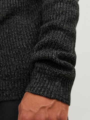 JACK & JONES Sweter w kolorze czarny