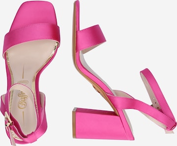 BUFFALO Strap sandal 'Charlotte' in Pink