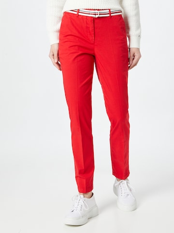 TOMMY HILFIGER Chino-püksid 'Hailey', värv punane: eest vaates