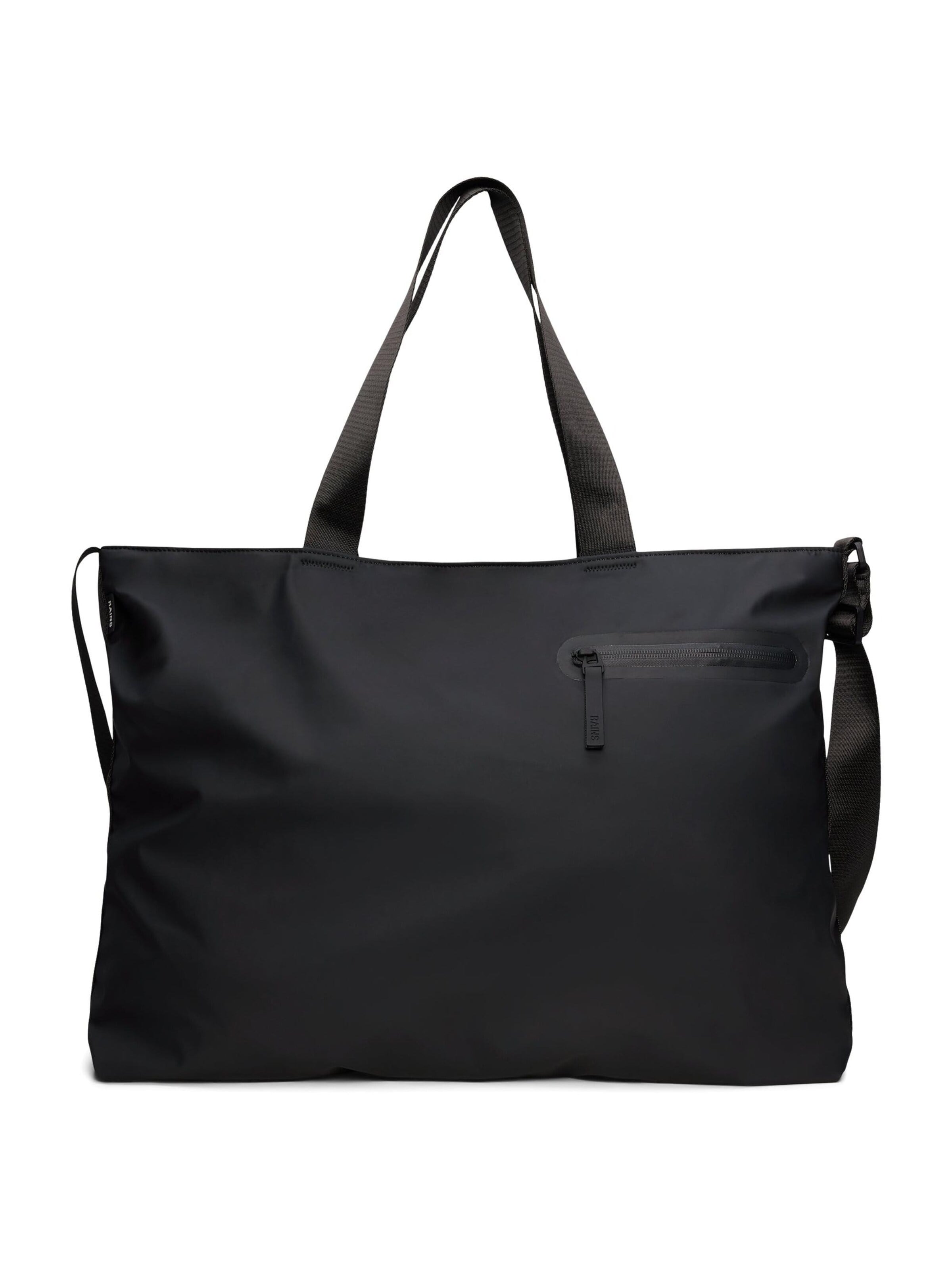 RAINS Shopper 'Dash' in Black: front