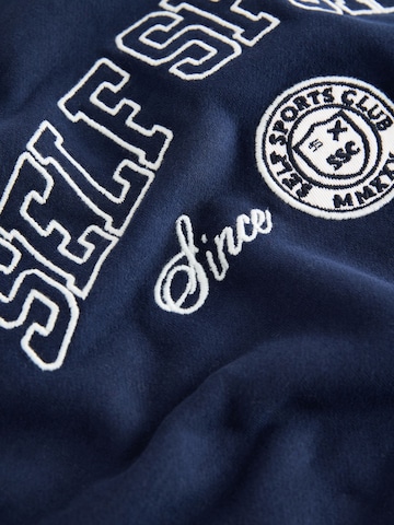 self. Sweatshirt in Blauw