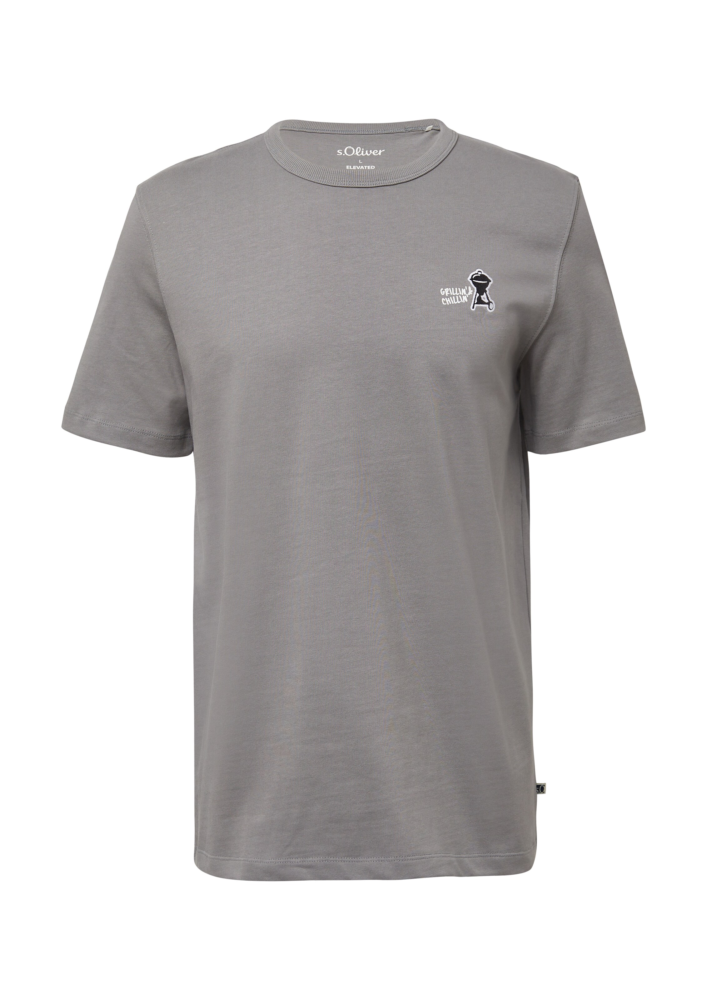 T-Shirt s.Oliver en gris : devant