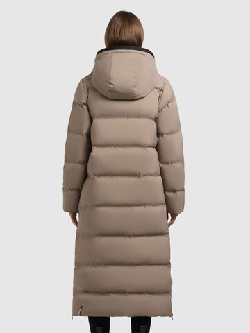 khujo Winter Coat 'MAYLA3' in Grey