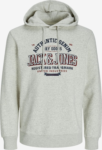 JACK & JONES Sweatshirt in White: front