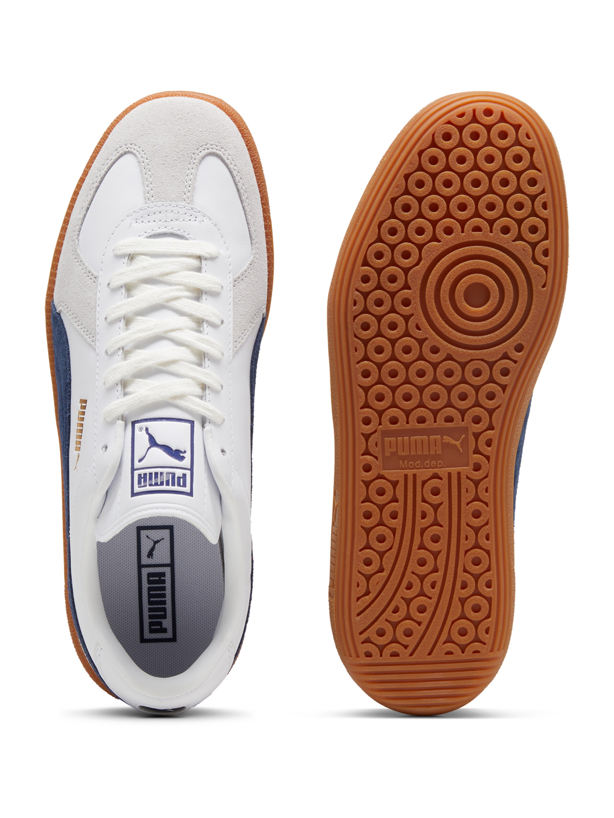 PUMA Sneaker low 'Army Trainer' i hvid: bund