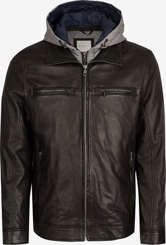 bugatti Between-Season Jacket 'Aurelino' in Black: front