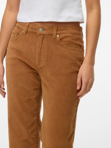 VERO MODA Wide Leg Hose 'MELISA ' in Braun