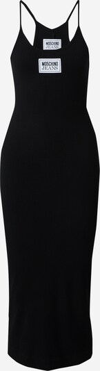 Moschino Jeans Obleka | črna / bela barva, Prikaz izdelka