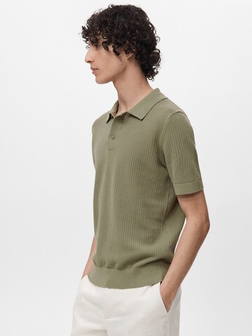 MANGO MAN Shirt in Green