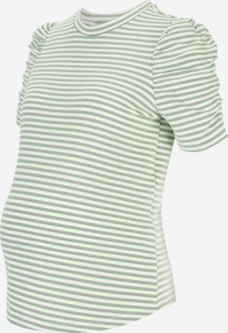 Only Maternity Shirt 'IBEN' in Green: front