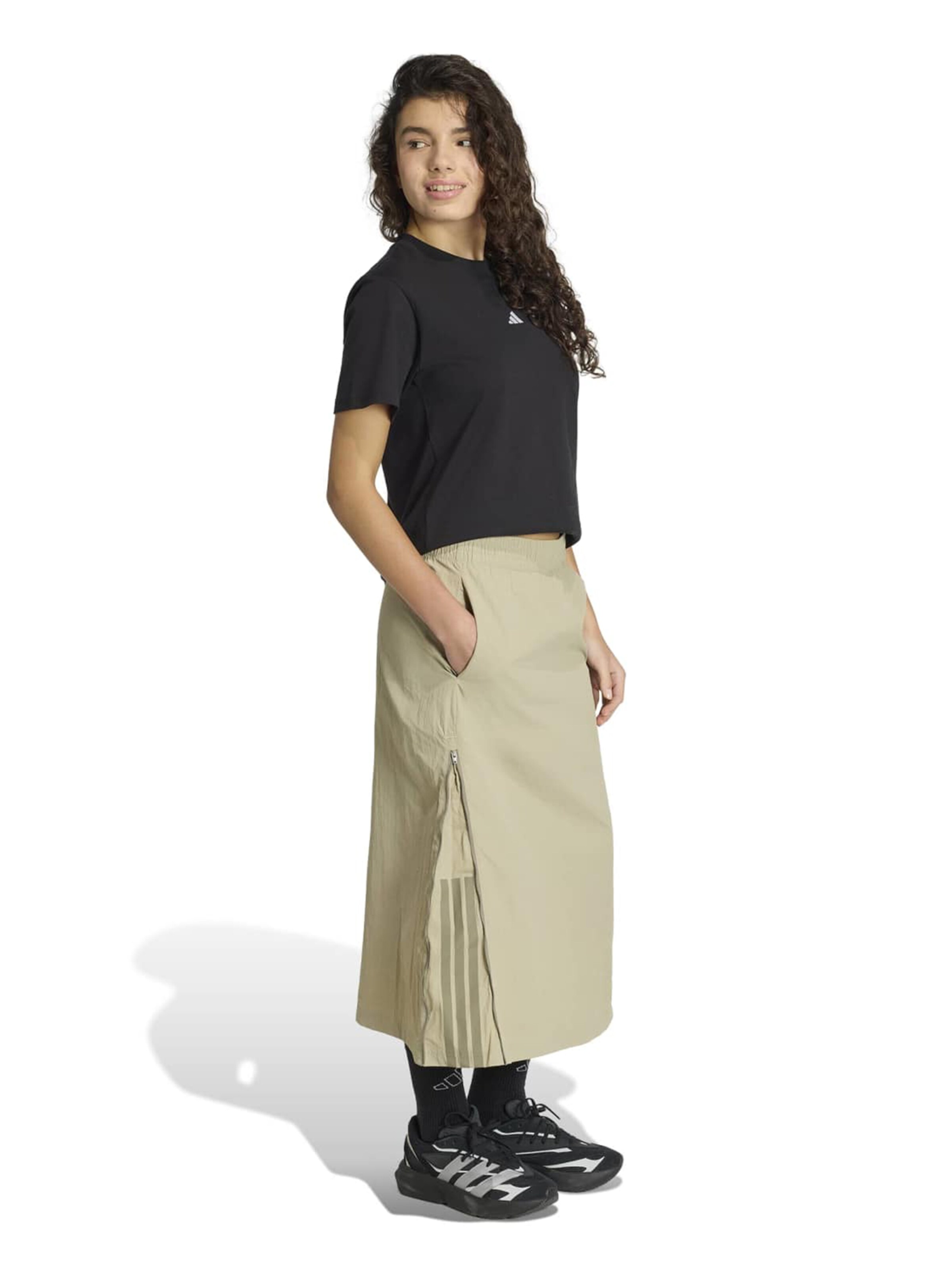 ADIDAS SPORTSWEARSportska suknja 'City Tech Woven Zip' - zelena boja